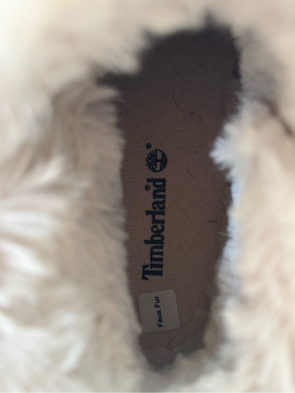 Timberland Brown Suede Faux Fur Slip On Sneakers Womens Size 8 - Picture 9 of 12